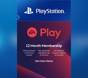 Обложка 🇹🇷 EA PLAY | PS4 | PS5 | PlayStation 1-12 месяцев
