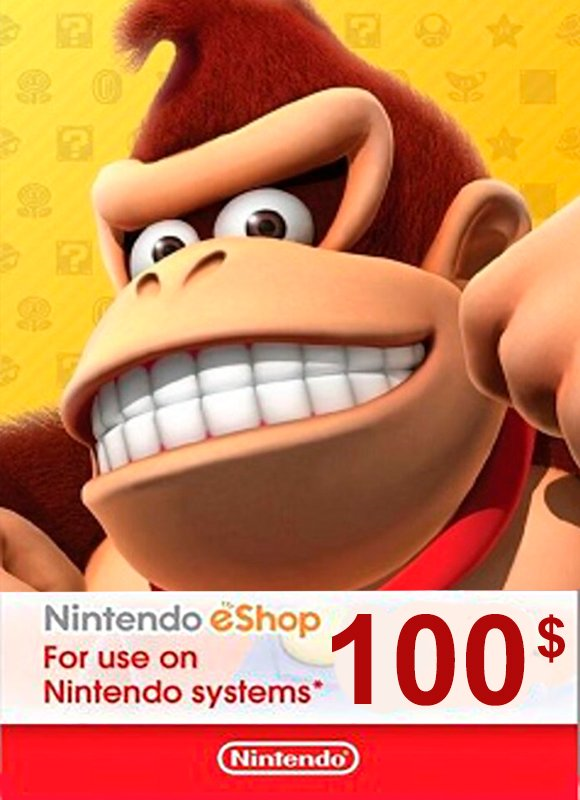 Карта оплаты nintendo eshop