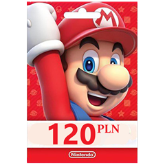 🎁 КАРТА ОПЛАТЫ NINTENDO ESHOP — 120 PLN [PL] | ПОЛЬША