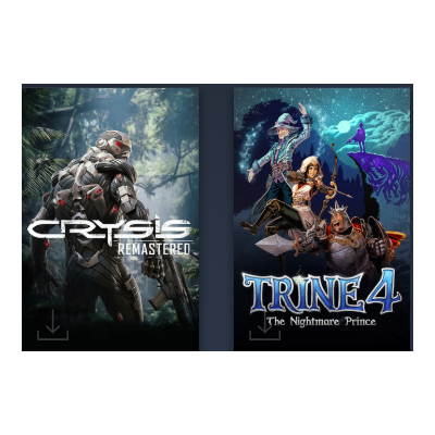 ✅ Trine 4: The Nightmare Prince/Crysis Remastered
