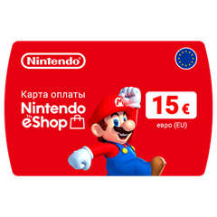 Карта Nintendo eShop 15-25-50-100€ EU (Евро) 🔵Европа