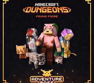 Обложка Minecraft Dungeons: Fauna Faire Adventure Pass XBOX 🔑