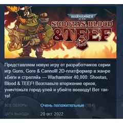 Warhammer 40,000: Shootas, Blood & Teef 💎STEAM РОССИЯ