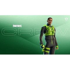 🕹️🎮CREW 1 Месяц (Отряд=Боевой пропуск +1000 V-Bucks)✅