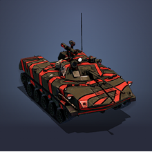 Armored Warfare: Tier 5 BBM tank BMD-2 Wolf