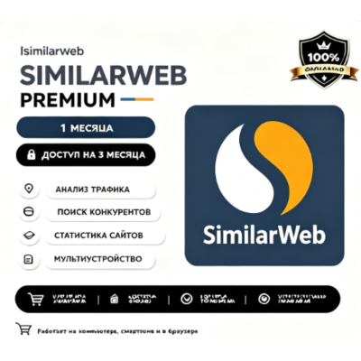similarweb Pro счёт 1 месяцев гарантия