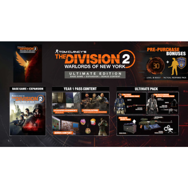 The Division 2 Warlords of New York Ultimate Edition + Battle for Brooklyn