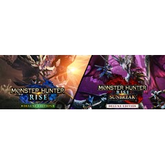 MONSTER HUNTER RISE + SUNBREAK DELUXE Steam Gift RU