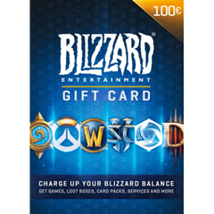 BLIZZARD GIFT CARD 100 EUR ✅BATTLE.NET (БЕЗ КОМИССИИ)