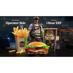 ✅💥COD MW II Burger Town Operator Skin ✅ 1h 2XP Boost ✅