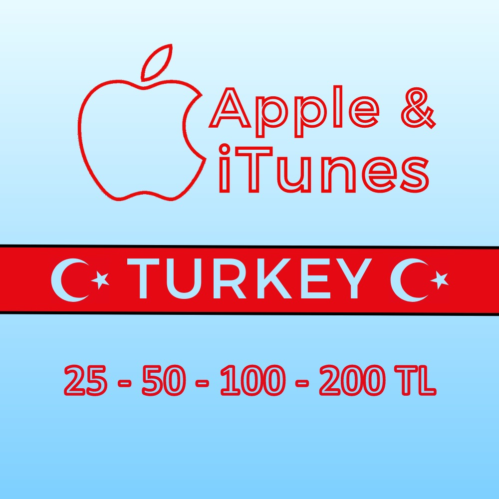 Подарочная карта itunes турция