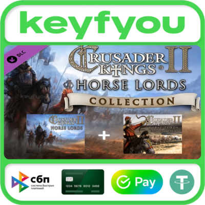 Crusader Kings II: Horse Lords Collection / STEAM DLC КЛЮЧ 🔥
