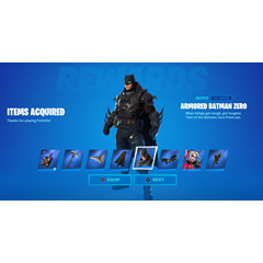 Fortnite ✅Armored Batman Zero Skin ⭐️Region Free