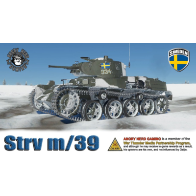 ✳️ War Thunder промокод танк STRV M 39 EXCLUSIVE SKIN