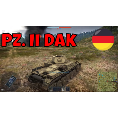 ✳️ War Thunder промокод танк Panzer 2, Panzerkampfwagen