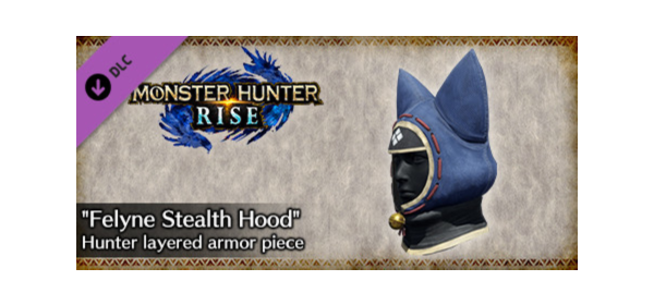 Monster Hunter Rise Felyne Stealth Hood DLC STEAM KEY