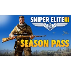 🔑Sniper Elite III Season Pass. STEAM-ключ Россия (Glob