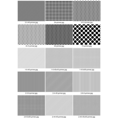 Растровые заливки для Фотошопа (штриховки)