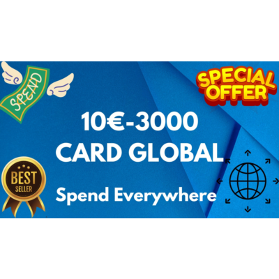 💶10€-3000€ EURO CARD🌎All Services/Google/Others.ect⚡✅