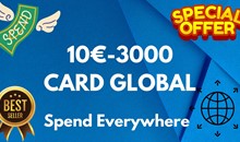 💶10€-3000€ EURO CARD🌎All Services/Google/Others.ect⚡✅