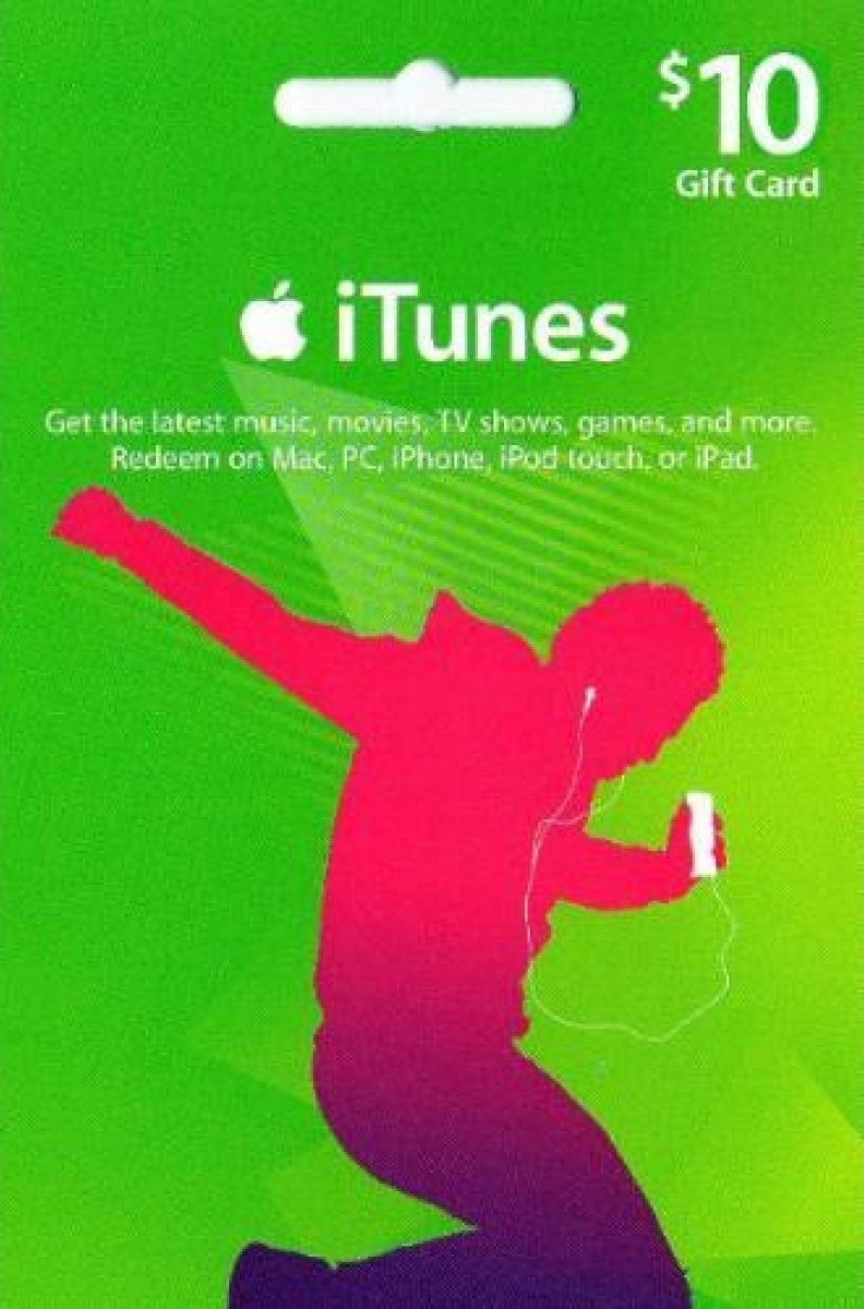 Карта itunes для чего