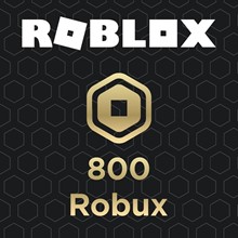 800 Робаксов Roblox (800 робуксов) - $10 глобал