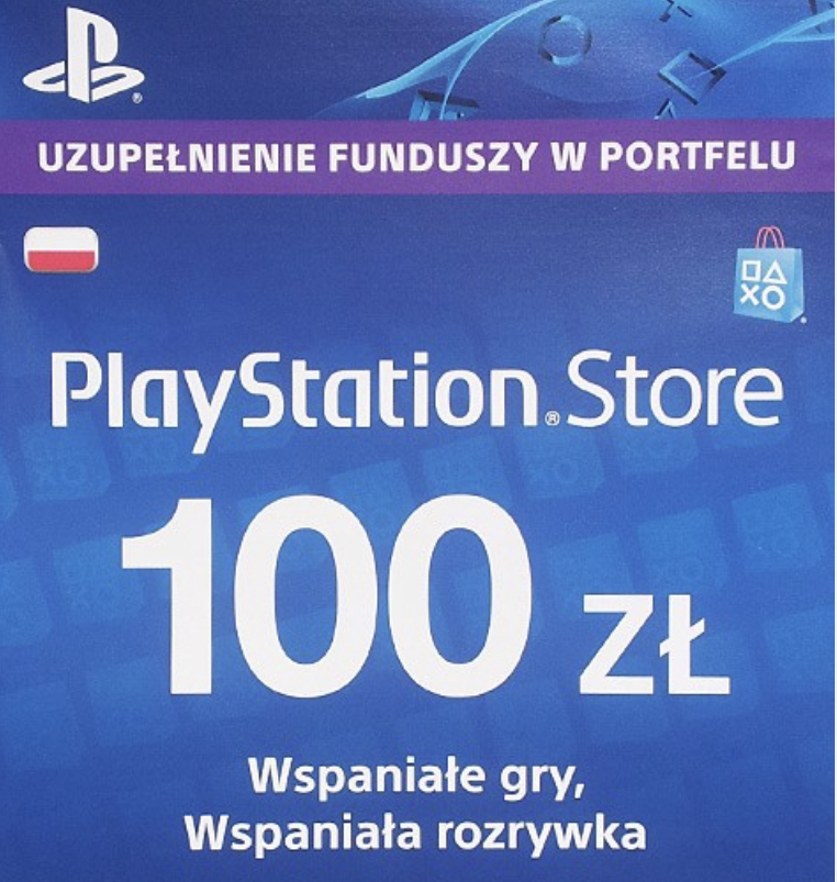 Карта оплаты доступа playstation store 200 злотых