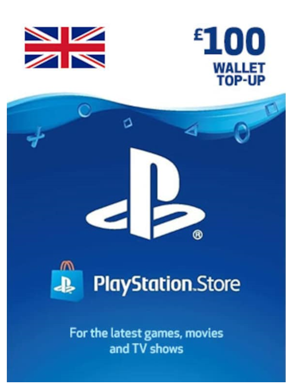 🎁 PSN UK карта пополнения на 100 GBP (UK) 🔥