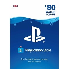 🎁 PSN UK карта пополнения на 80 GBP (UK) 🔥