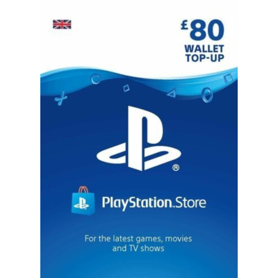 🎁 PSN UK карта пополнения на 80 GBP (UK) 🔥