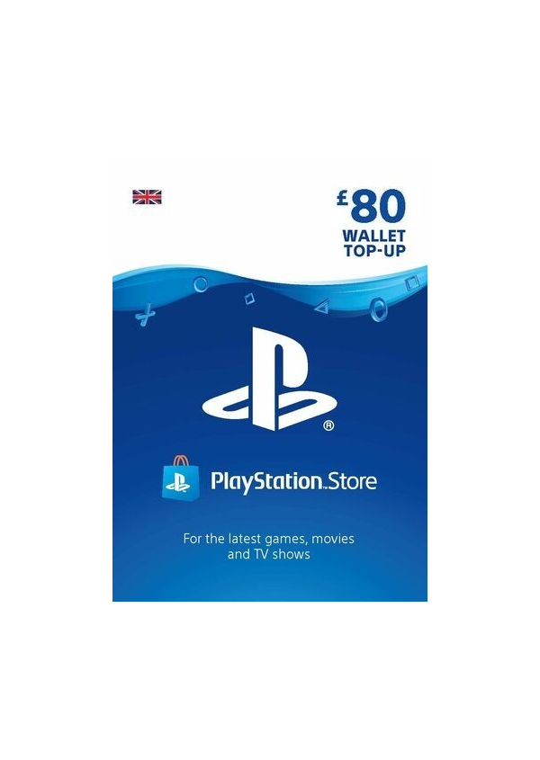 🎁 PSN UK карта пополнения на 80 GBP (UK) 🔥