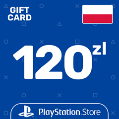 ⭐️Карта Пополнения PSN 120 Злотых (PLN) Польша