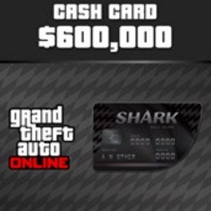 🔥Grand Theft Auto Cash Shark card $600.000 XBOX🔥