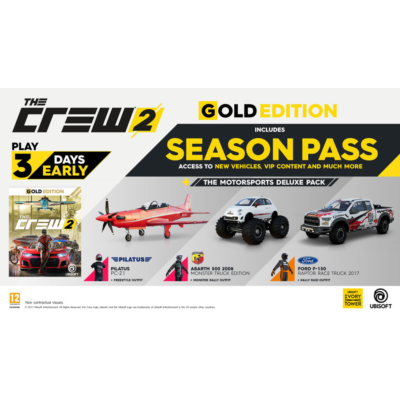 The Crew 2 Gold Edition UBISOFT KEY
