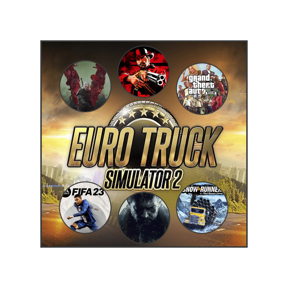 Купить активация Euro Truck Simulator 2 все DLC ️Сборник 47 игр GFN ...