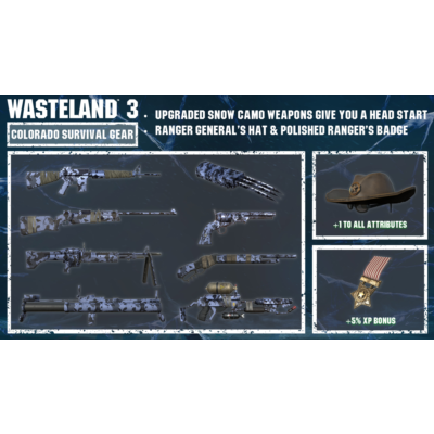 Wasteland 3 - Colorado Survival Gear DLC Steam CD KeY