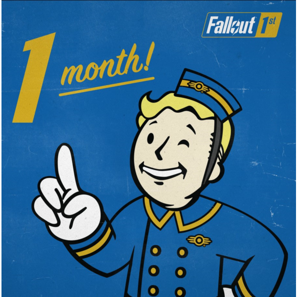 Fallout 76 1st подписка на 1 месяц PC Windows Ключ
