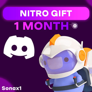 🎁Discord Nitro full гифтом на месяц+2 буста🎁