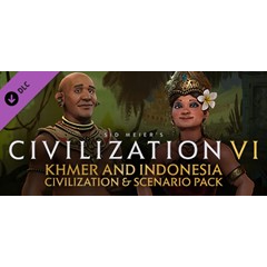 Sid Meier&acute;s: Civilization VI Khmer and Indonesia (DLC)