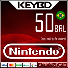 🔰 Nintendo eShop ⭕ 50 BRL Brazil [No fees]