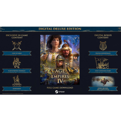 Age of Empires IV Deluxe Edition Steam KEY REGION FREE