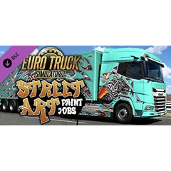 Euro Truck Simulator 2 - Street Art Paint Jobs Pack RU