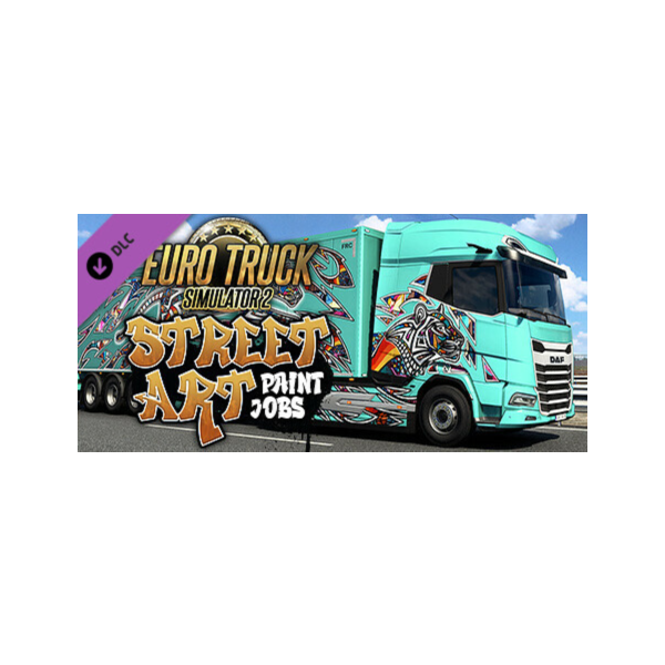 Euro Truck Simulator 2 — Street Art Paint Jobs Pack (Steam Gift RU)