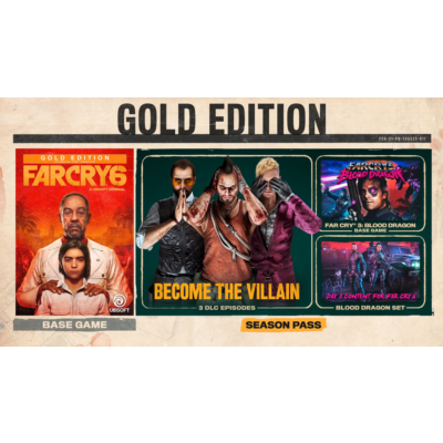 Far Cry 6 Gold Edition Ubisoft Connect CD Key  Есть Русский язык