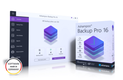 Ashampoo Backup Pro 16 | Восстановления данных Windows. Пожизненная лицензия, ключ