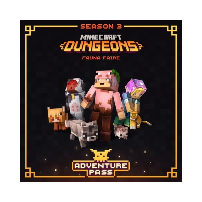 Minecraft Dungeons Fauna Faire Adventure Pass Code🔑