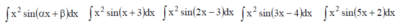 Решенный интеграл вида ∫x^2sin(αx+β)dx
