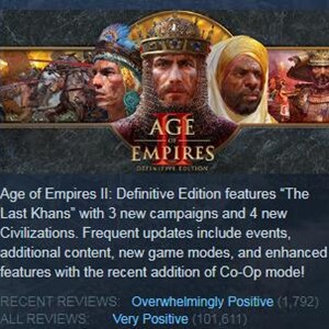 Age of Empires II: Definitive Edition（Steam Key GLOBAL）