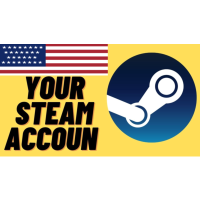 ✅ НОВЫЙ STEAM / СТИМ АККАУНТ (Регион Америка USA) 🔥