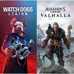 ASSASSIN’S CREED VALHALLA+WATCH DOGS: LEGION ✅XBOX🔑